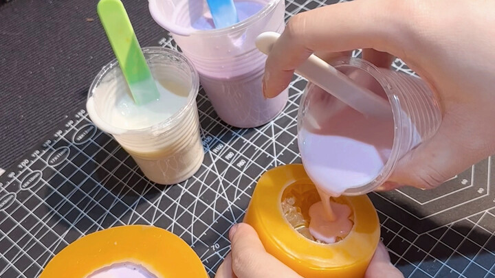 [Resin Demolding] Storage Box | Hello there! Today’s another day to look forward to—new ombre purple