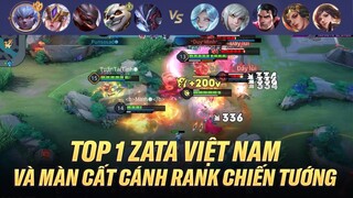 MÀN CẤT CÁNH CỦA TOP 1 ZATA KHIẾN TEAM ĐỊCH HOANG MANG TỘT ĐỘ TRÊN RANK CHIẾN TƯỚNG SERVER VIỆT