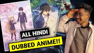 7 UNIQUE 🫣 HINDI DUBBED ANIME 😅/7 Romcom Anime😱😱/#anime #romcomanime