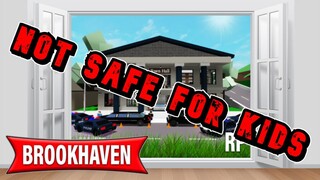 Why Brookhaven Isn't Safe For Kids - Roblox