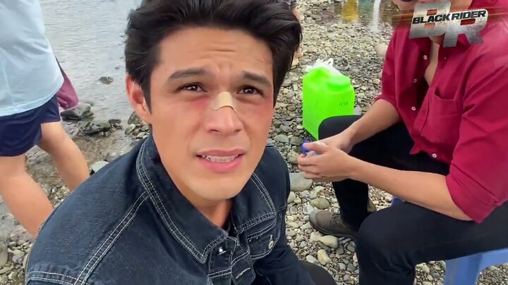 Tara't makipagkulitan kina Jon Lucas at Angeli Khang sa set ng #BlackRider | Black Rider