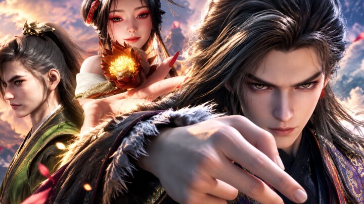 Tales of Herding Gods Eps 104 Qin Mu Bertemu Long Jionan Lagi🥵 Makin Gila aja