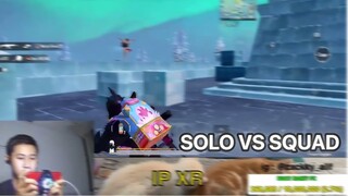 BEGINILAH KALAU LIVE TIKTOK SOLO VS SQUAD DI RANK ACE MASTER | PUBG Mobile