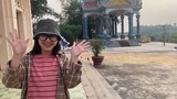 Vân Anh đi thăm nhà thờ giáo họ Vinh Sơn
