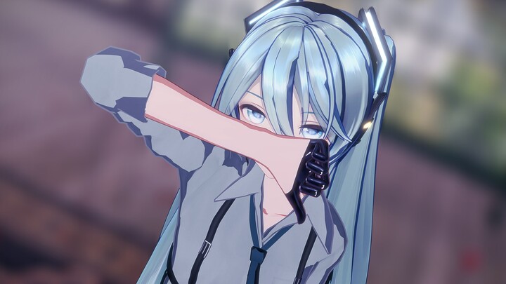 【MMD】"Because I am a love rival who doesn't know how to get drunk" ✩ YYB style Miku