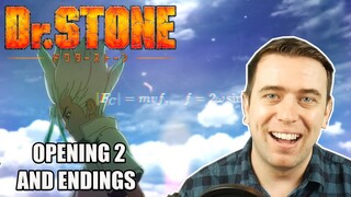 Dr Stone Opening 2 And Endings REACTION