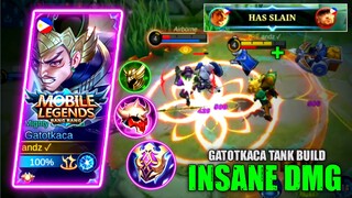 gatotkaca tank! WTF - Gatotkaca Best Build 2022 - MLBB