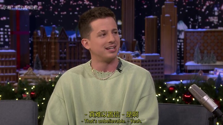 Charlie Puth appeared on The Late Late Show with James Corden! John Mayer is just too amazing!! In t