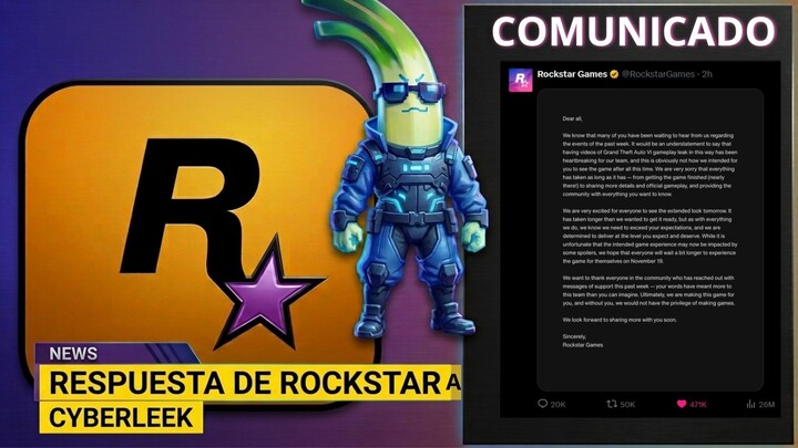 Rockstar Habla sobre CyberLeek y las Filtraciones de GTA VI