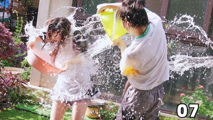 Beat the summer heat with a water fight!