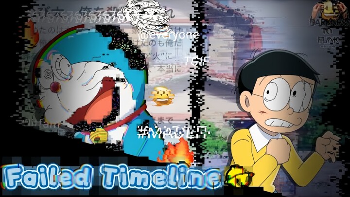 FNF Dark Night Funky Failed Timeline (Honkai Impact Chronology) DTF Song (2/11) Errorized Doraemon