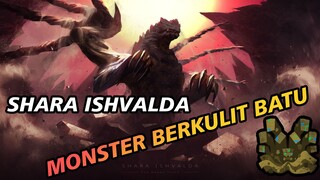 Lawan Monster Kulit Batu shara ishvalda, pake Bow dan Hammer
