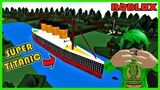 Review Kapal Titanic Super Besar (Build A Boat For Treasure) - Roblox Indonesia