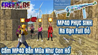 [Free Fire] Test Đồ Mới CÚN CON NGỔ NGÁO Cực Dễ Thương, MP40 Phục Sinh Bắn Như Con Hổ Full Đỏ !