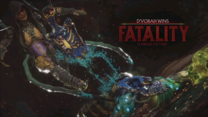 mortal kmobat 11  Dvorah fatality# gaming videos