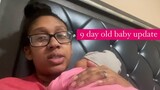 LIFE OF A MOM OF 6 | 9 DAY OLD BABY UPDATE (DOLCE AND NESHA)