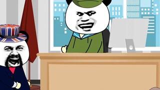 He actually threatened the rabbit. Do you want to participate in the prisoner-of-war sports meeting?