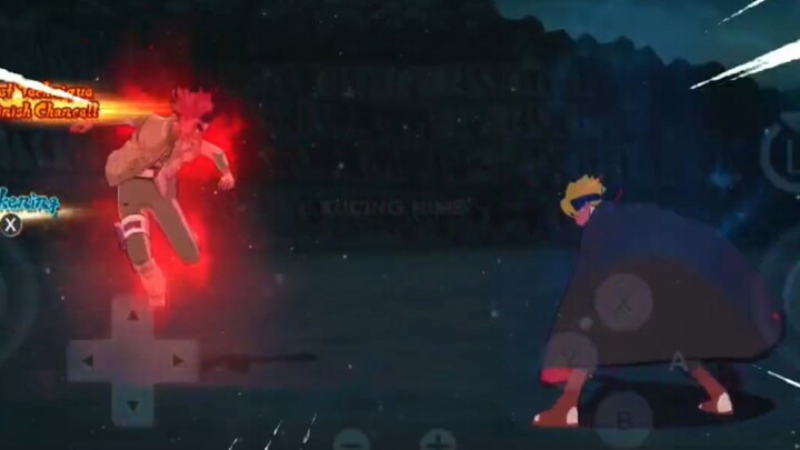 Boruto Mencoba lawan Guy Gerbang Ke Delapan😱