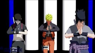 Buriki no Dance　ブリキノダンス【NARUTO MMD】NARUTO*SASUKE*SAI