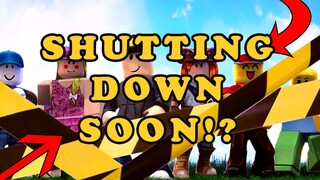 How much longer does Roblox have? Could it be SHUTTING DOWN soon?