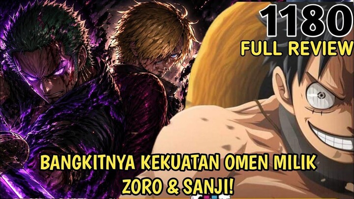 FULL REVIEW ONE PIECE 1180 - GILA! ZORO & SANJI TANPA SADAR BANGKITKAN HAKI OMEN
