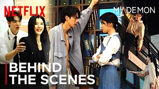 Behind the Scenes of Song Kang's Denial of Being in Love with Kim Yoo-jung!💗{ENG SUB} #MyDemon #마이데몬