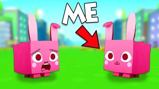 Becoming MY PET in Pet Simulator X!!