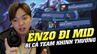 FL.ADC Cầm Enzo Đi Mid Bị Cả Team Khinh Thường Và Cái Kết