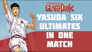 SLAM DUNK MOBILE - YASUDA SIX ULTIMATES IN ONE MATCH!