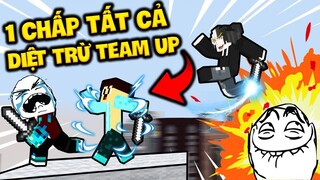 SIRO 1 CHẤP TẤT CẢ CLEAR SẠCH BẢN ĐỒ BEDWARS VÀ TIÊU DIỆT TEAM UP TRONG MINECRAFT