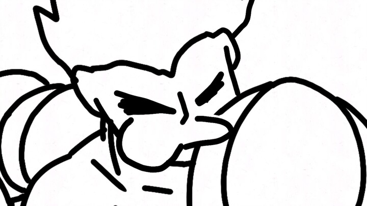 I tried Animating Luffy's Gear 4