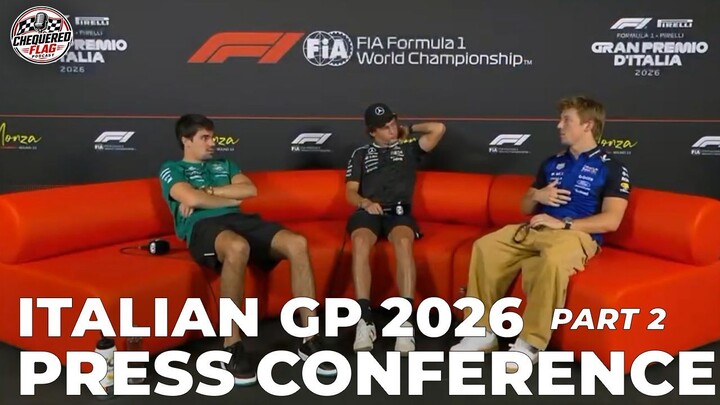 F1 Pre Race Drivers Press Conference | Italian Grand Prix 2026 | PART 2