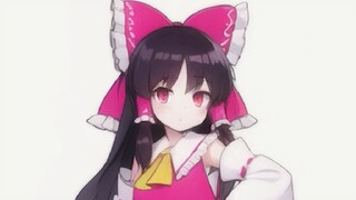 【AI Animation】Reimu Crashes🥵🥵