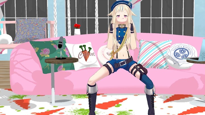 [MMD] When Hina plays music game