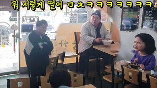 ซัพไทยคลิปแกล้งเกาหลี โจร และเจ้าของเงิน Thief and the owner money subthai korea prank