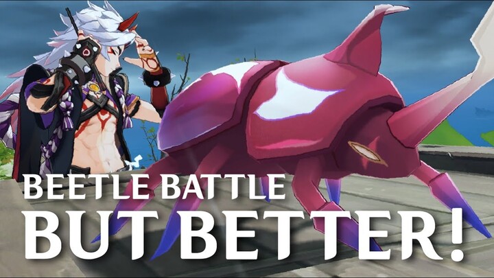 Arataki Itto's Beetle Battle BUT BETTER [Itto Story Quest Parody]