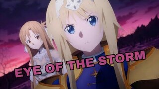 ⌜AMV⌟ ↦Nightcore | Eye Of The Storm - WattWhite  (SAO Alicization War of Underworld)