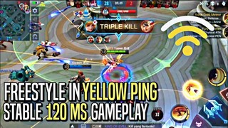EVEN YELLOW PING CAN'T STOP MY FANNY!! | Fanny : MCL GAMEPLAY | Mobile Legends