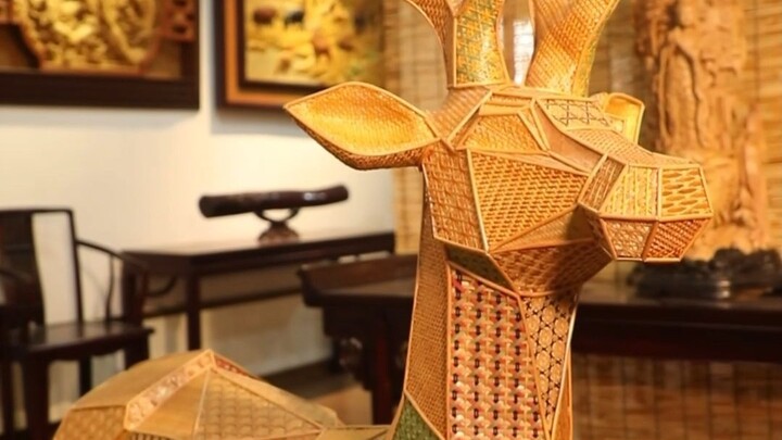 งานสานไม้ไผ่แบบดั้งเดิมก็งดงามได้ผ่านการหล่อหลอมด้วยฝีมือ นี่แหละคือเสน่ห์ของวัฒนธรรมจีน