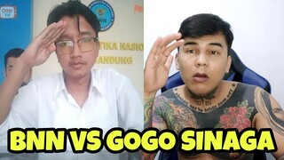 GOGO SINAGA SAMPAIKAN PESAN MORAL BERSAMA BNN ( BADAN NARKOTIKA NASIONAL ) - PRANK OME TV