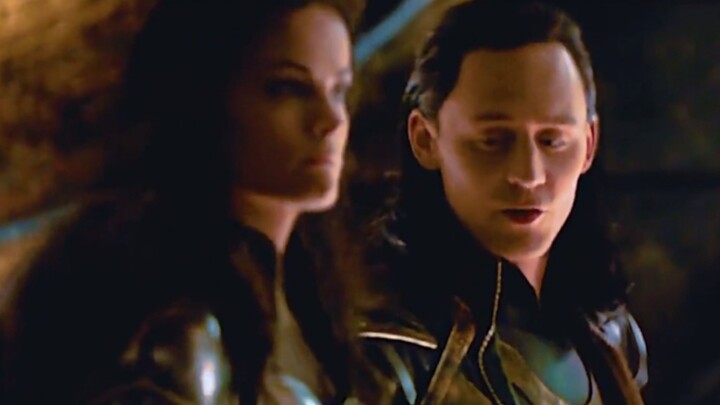 When Loki saw his brother Thor turned into a beauty, his eyes went straight!