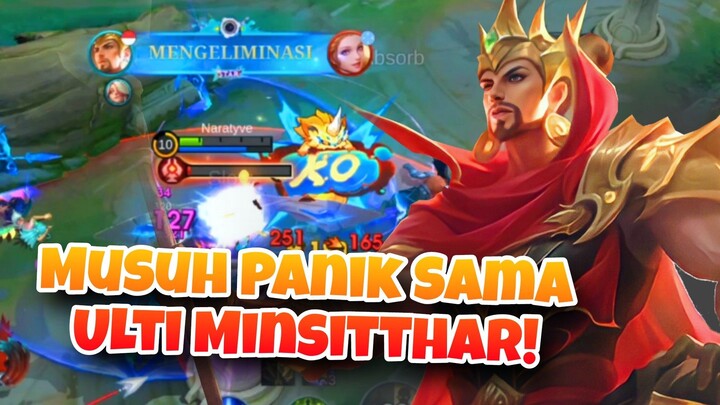 Ketika Musuh Panik Sama Ulti Minsitthar! - Mobile Legends