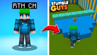 GOKIL!! KITA BISA MAIN STUMBLE GUYS DI MINECRAFT!!🤩😱