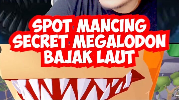 SPOT SECRET MEGALODON BAJAK LAUT ROBLOX FISH IT #ff #freefire #roblox #fishit