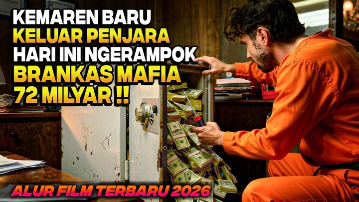 NIAT PENSIUN‼️ BARU KELUAR PENJARA, PERAMPOK JENIUS INI KEMBALI MEMBOBOL BRANKAS