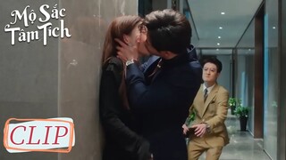 Clip Tập 18 Mạc Nhiễm nghĩ một đằng nói một nẻo, Tẫn Viêm cưỡng hôn! | Mộ Sắc Tâm Tích | WeTV