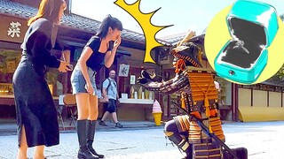 #16 SAMURAI Mannequin Prank in Kyoto Japan