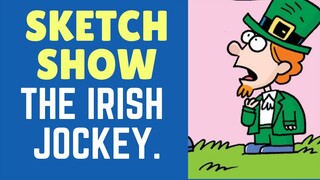 Sketch Show Fast Talking Irish Jockey UK Comedy Classic