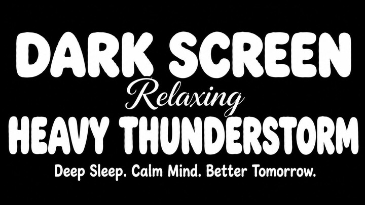 This Storm Is Absolutely Raging Tonight ⚡🌧️ | Heavy Thunderstorm Sounds for Deep Sleep