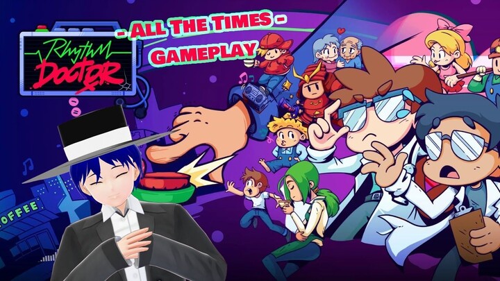 Rhythm Doctor - All the Times - Clean Gameplay